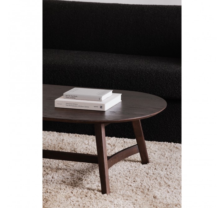 Moe's Home Collection Trie Coffee Table in Dark Brown - Lifestyle