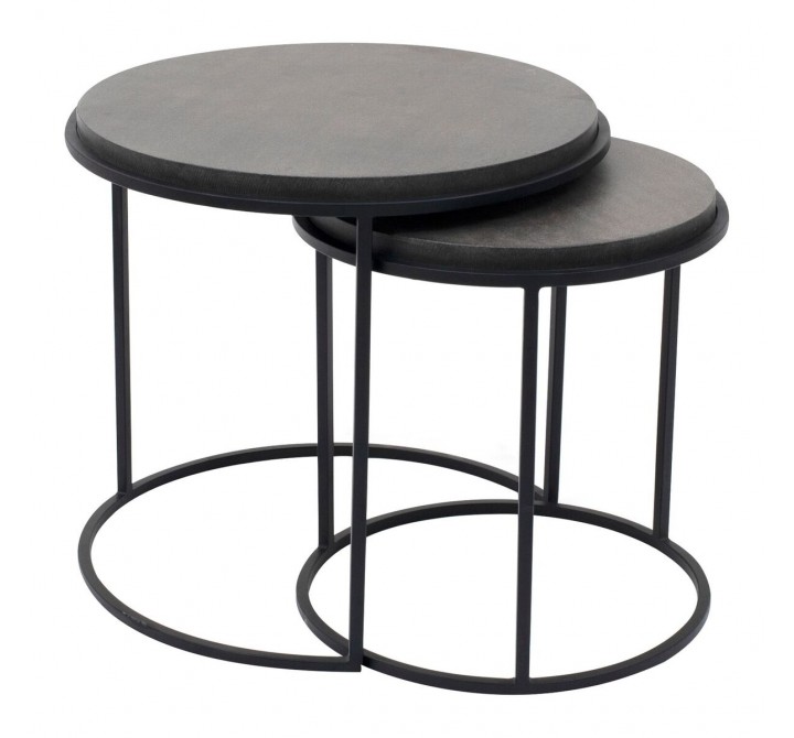 Moe's Home Collection Roost Nesting Tables - Set of 2 - Front Angle