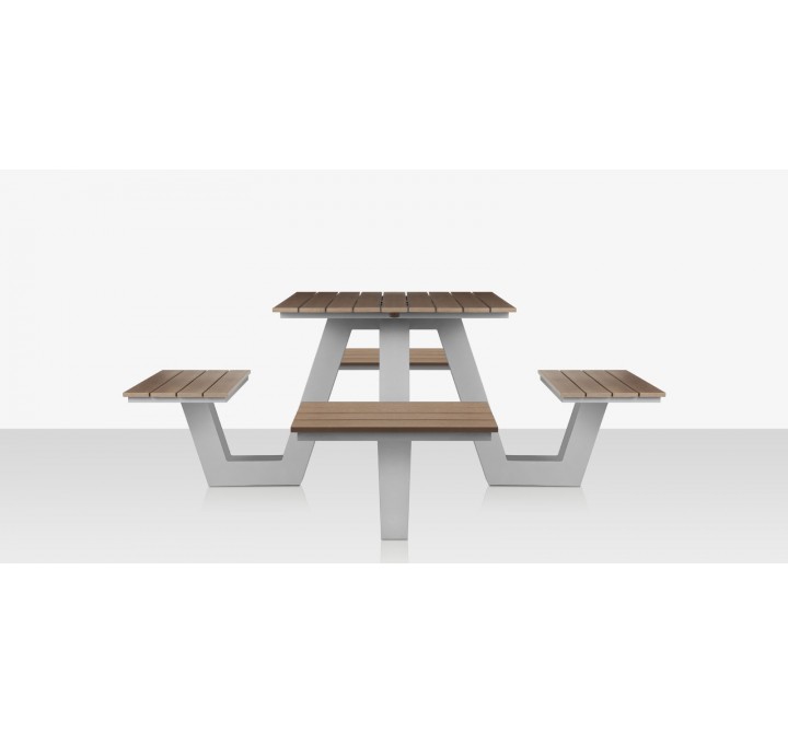 Source Furniture Vienna Square Picnic Table 