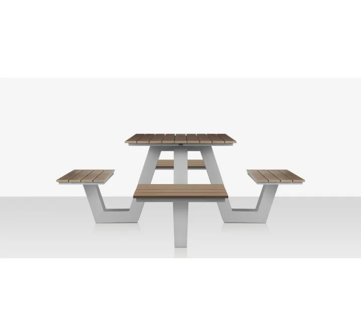 Source Furniture Vienna Square Picnic Table 