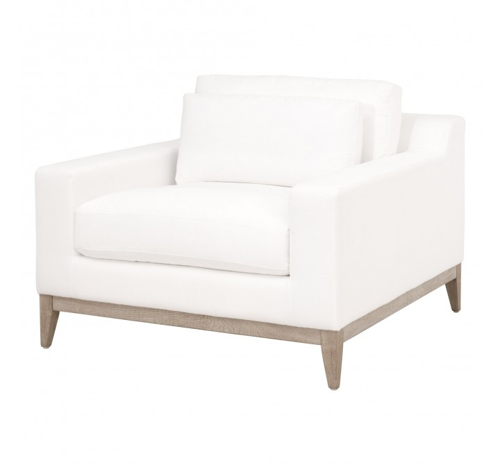 Essentials For Living Vienna Track Arm Sofa Chair - Front Side Angle