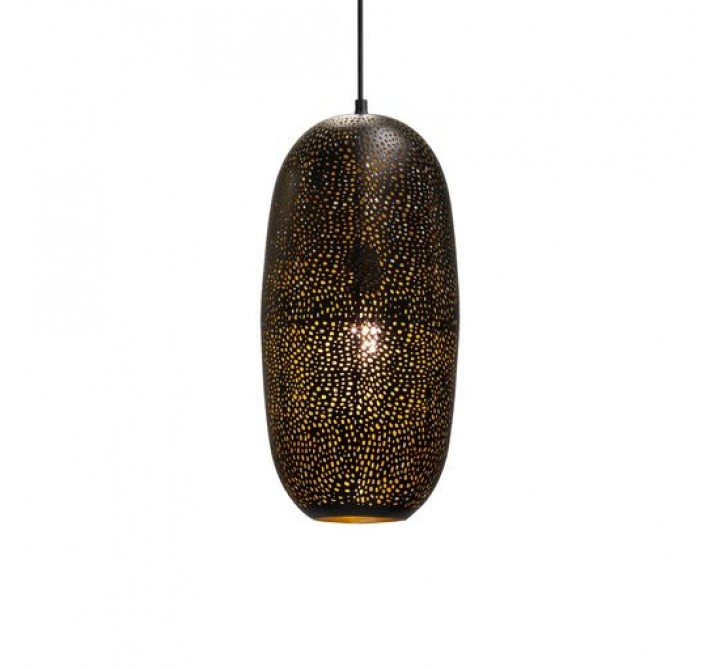Sunpan Lenette Pendant Light in Oblong Tall Shaped - Lifestyle