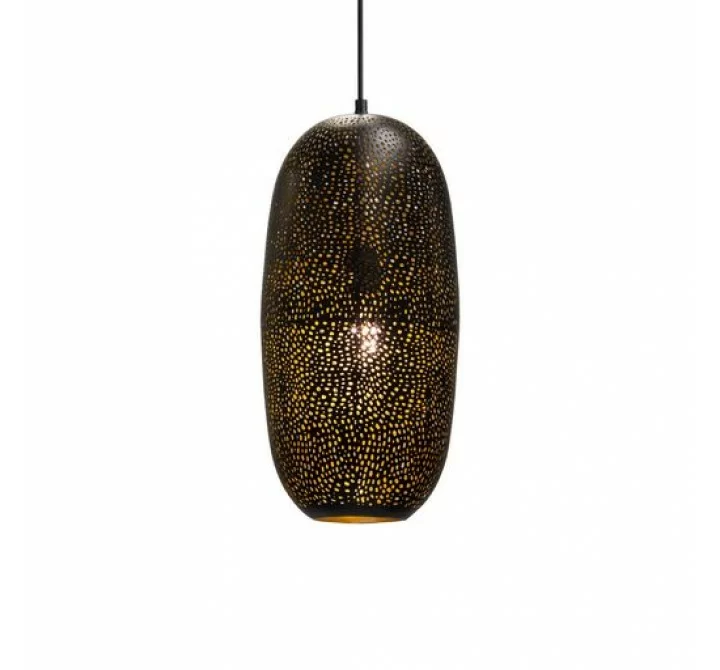 Sunpan Lenette Pendant Light in Oblong Tall Shaped - Lifestyle