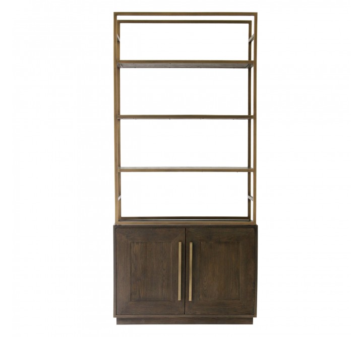Moe's Home Collection Elliot Bookshelf - Front Angle