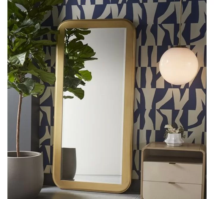 Sunpan Topanga Floor Mirror - Lifestyle