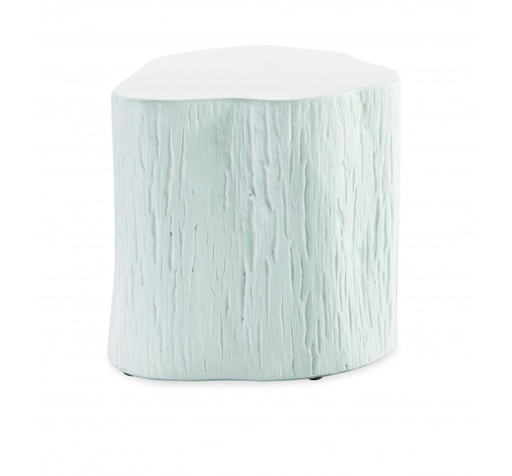 Sunset West Tree Trunk End Table - Front Angle