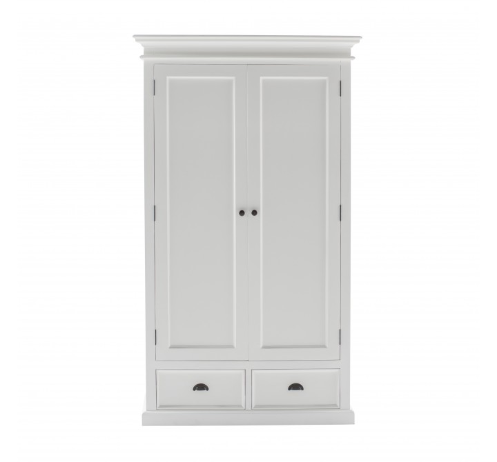 Nova Solo Halifax Wardrobe, with 2 Doors - Front Angle 