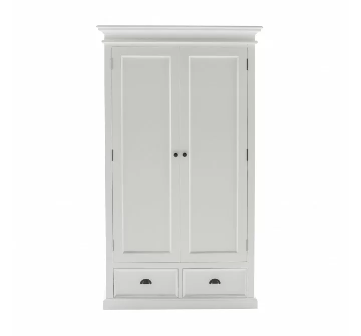 Nova Solo Halifax Wardrobe, with 2 Doors - Front Angle 