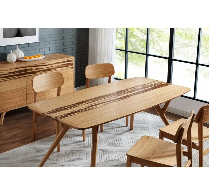 Greenington Azara Dining Table Caramelized - Lifestyle