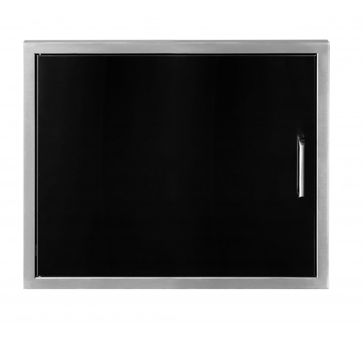 Wildfire Outdoor Living Horizontal Single Door 27” X 20” 304 Black SS