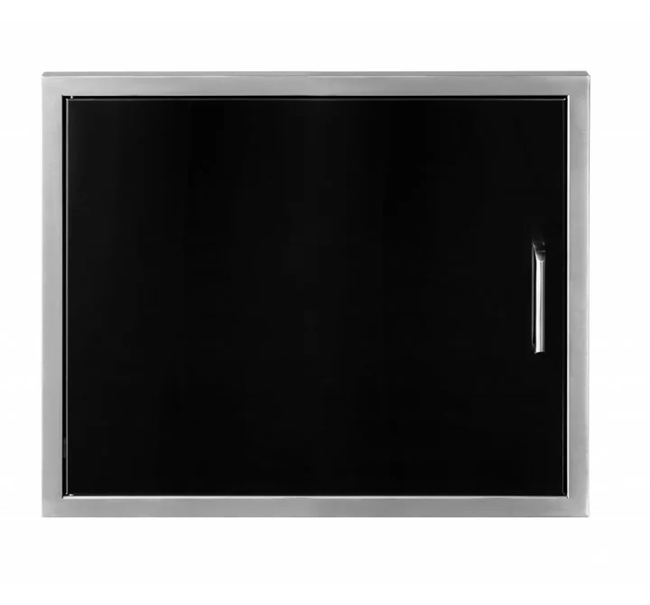 Wildfire Outdoor Living Horizontal Single Door 27” X 20” 304 Black SS