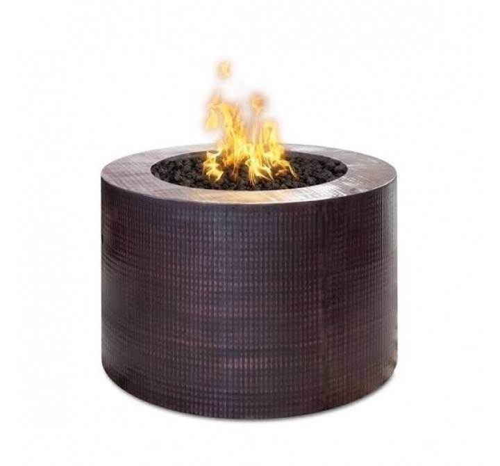 The Outdoor Plus Beverly 30" Fire Pit - Hammered Copper