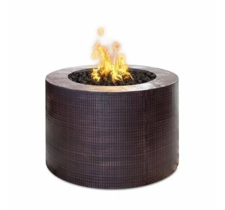 The Outdoor Plus Beverly 30" Fire Pit - Hammered Copper