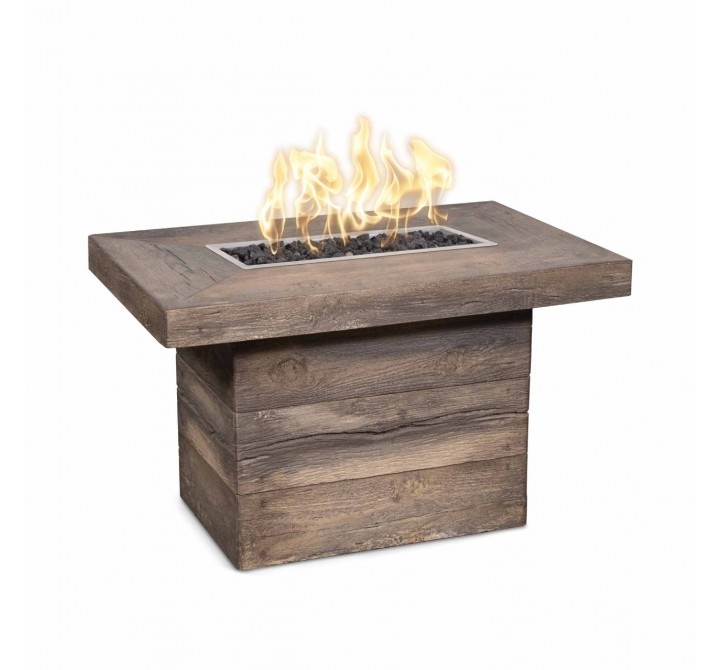 he Outdoor Plus 36" Alberta Fire Pit Wood Grain Concrete