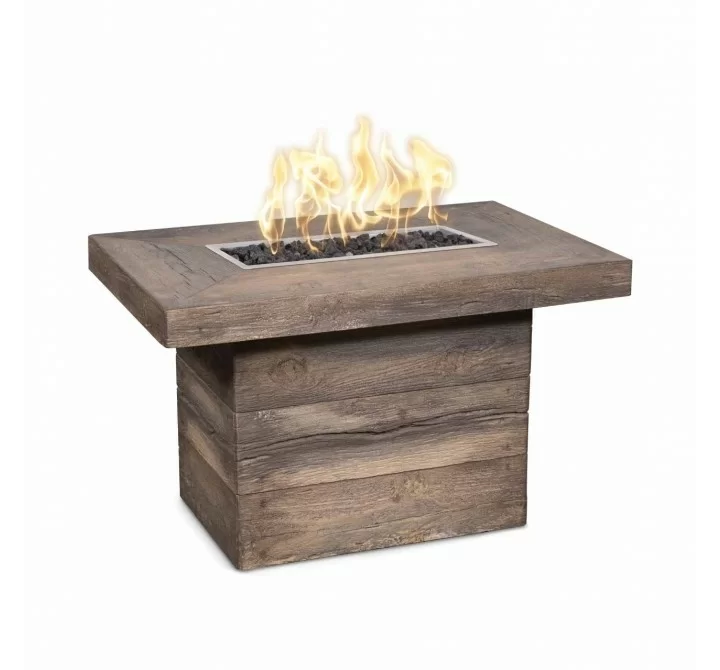 he Outdoor Plus 36" Alberta Fire Pit Wood Grain Concrete
