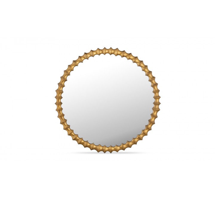 Whitby Mirror Aged Brass