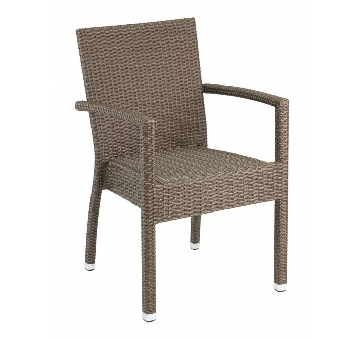 Hand Woven PE Synthetic Wicker Arm Chair - Indo