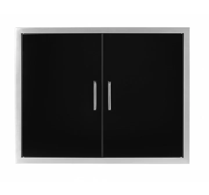 Wildfire Outdoor Living Double Door 30” X 24” 304 Black SS