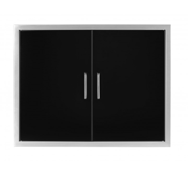 Wildfire Outdoor Living Double Door 30” X 24” 304 Black SS