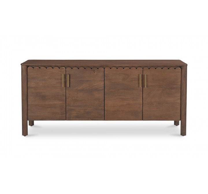 Wiley 4 Door Sideboard Vintage Brown-1