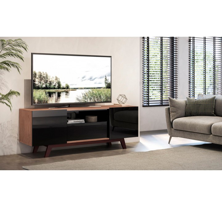 Furnitech 70" Modern TV Stand Media Console - Lifestyle