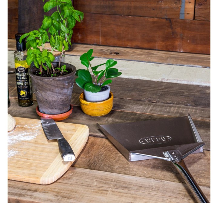 WPPO Ovens Ash Shovel for Wood-Fired Ovens - Lifestyle