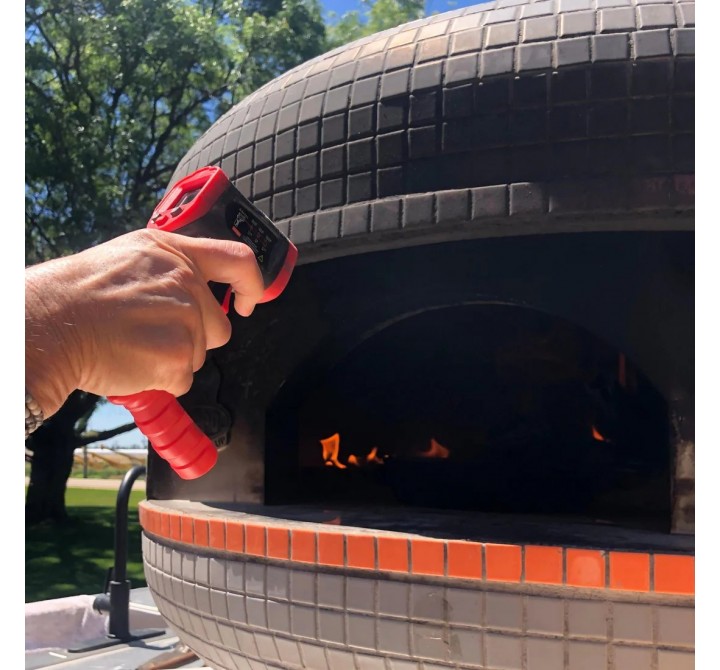 WPPO Ovens High Temp Infrared Thermometer for Wood-Fired Ovens - Lifestyle