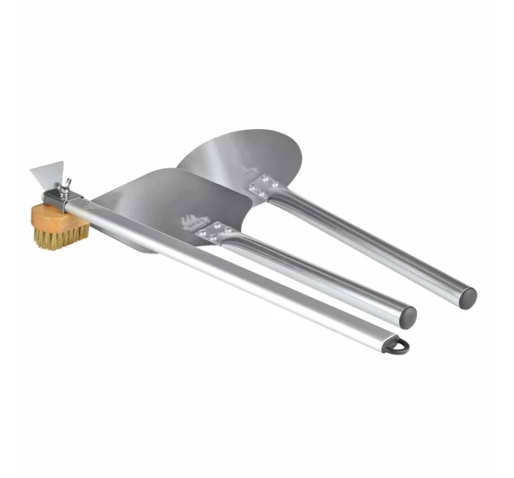 WPPO Ovens Wood-Fired Pizza Oven 3 Piece Utensil Kit 
