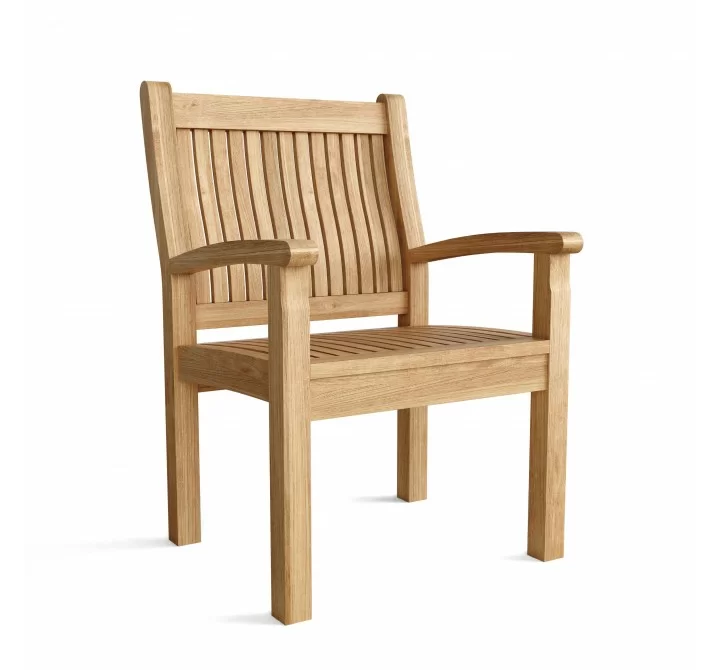 Sahara Dining Armchair-side view