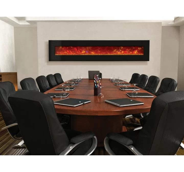 Amantii Electric Fireplace Top Heat 106"