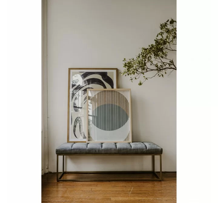 Moe's Home Collection Delight Abstract Print - Lifestyle