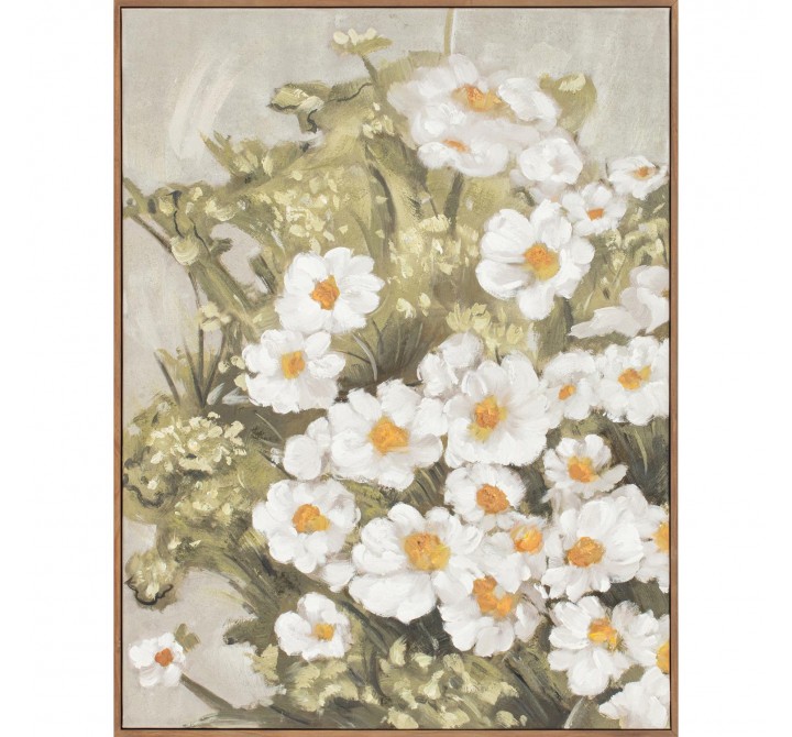 Moe's Home Collection Wildflowers Framed Painting