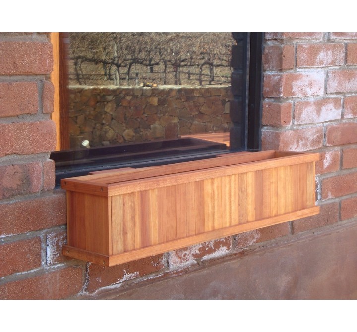 Best Redwood Window Planter Boxes