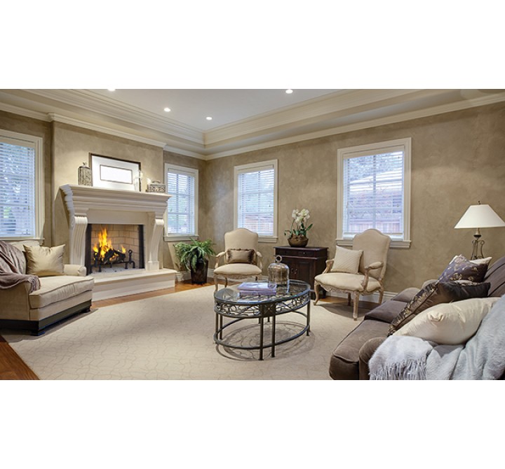Superior Fireplaces 36" Wood Burning Masonry Fireplace - Lifestyle 2