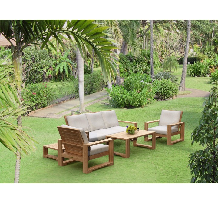 Anderson Teak Capistrano 5-Piece Deep Seating Sofa Collection 1