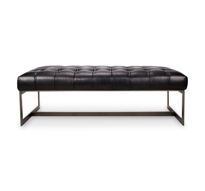 Wyatt Leather Bench Tan