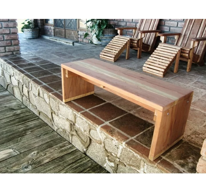 Solid Bench - Angled View