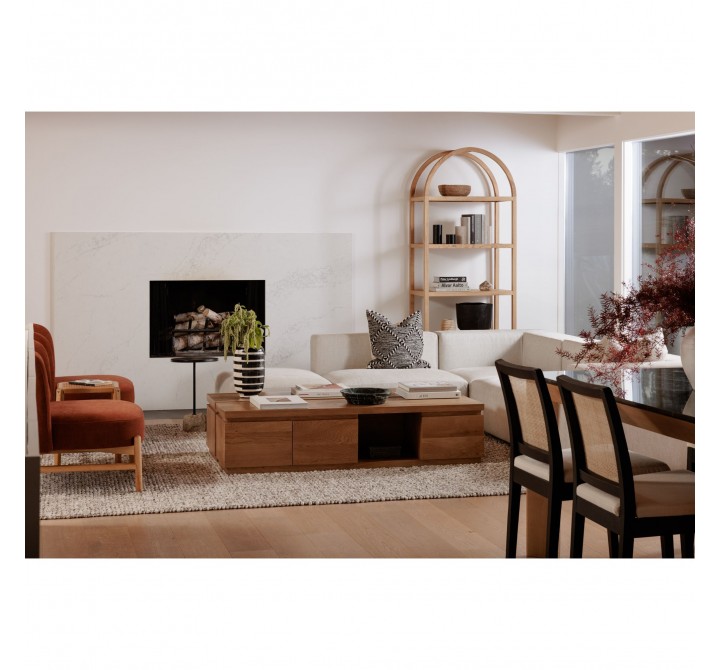 Moe's Home Collection Orville Dining Chair Black - Set of Two - Lifestyle