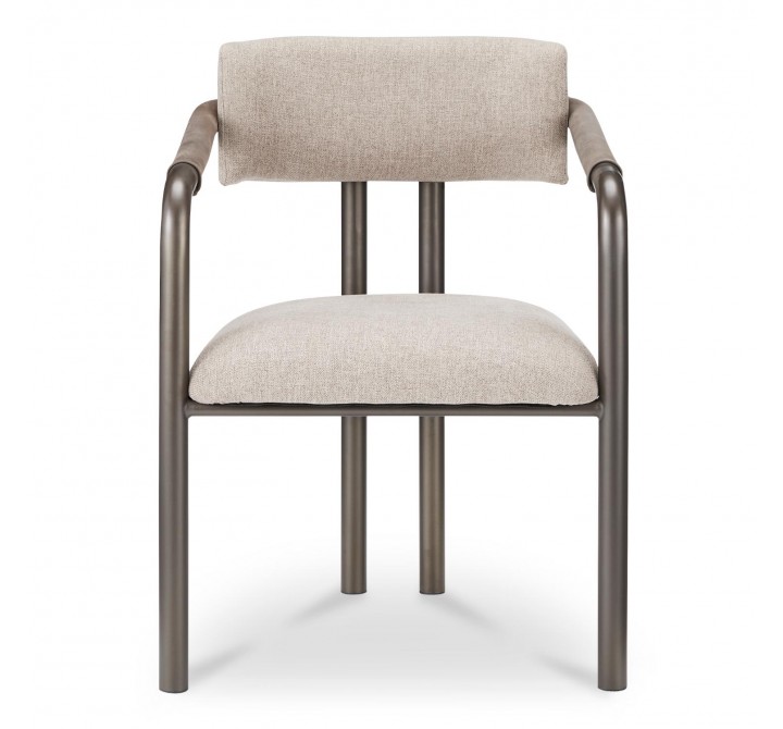 Moe's Home Collection Cassidy Dining Chair in Brown - Front