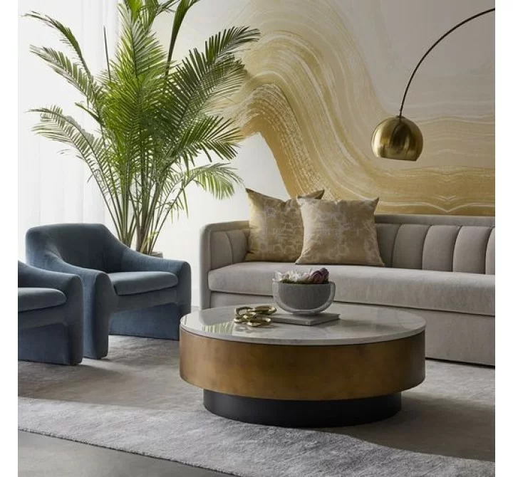 Sunpan Zelda Coffee Table - Lifestyle