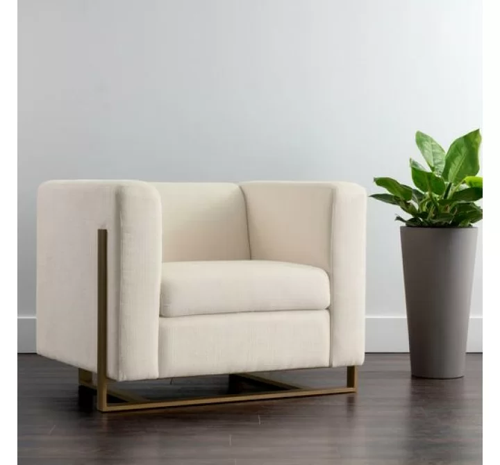 Sunpan Penley Armchair - Zenith Alabaster - Lifestyle
