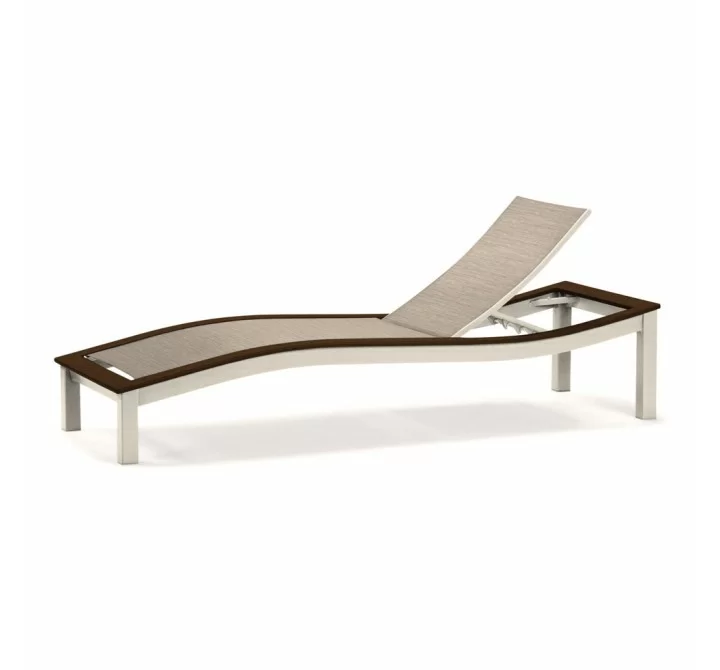 Telescope Casual Bazza Sling Four-Position Contour Armless Chaise