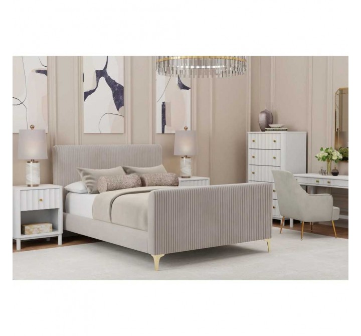 Zaldy Full Size Platform Bed - Lifestyle