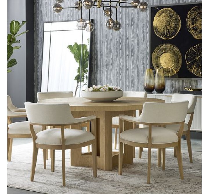 Sunpan Elma Dining Table 60'' in Natural - Lifestyle