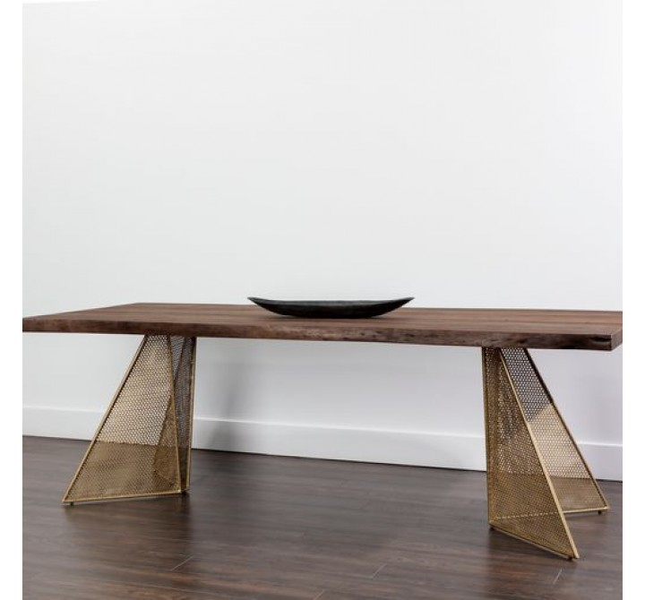 Sunpan Mickey Dining Table 90'' - Lifestyle