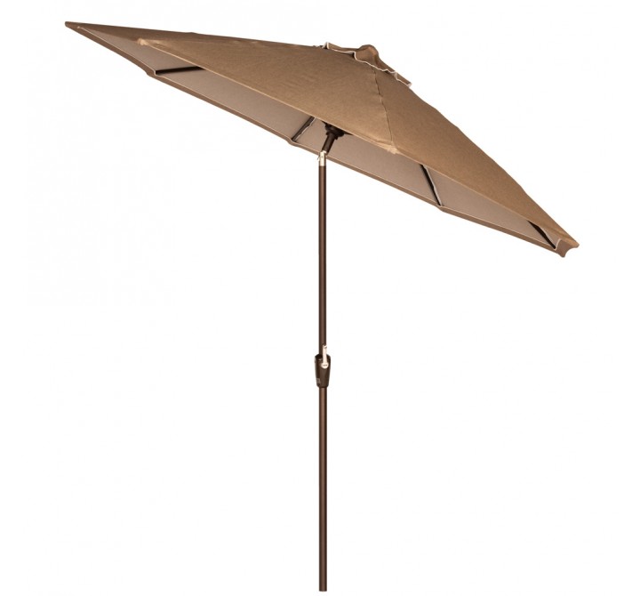 Woodard 9' Bar Height Auto Tilt Market Umbrella