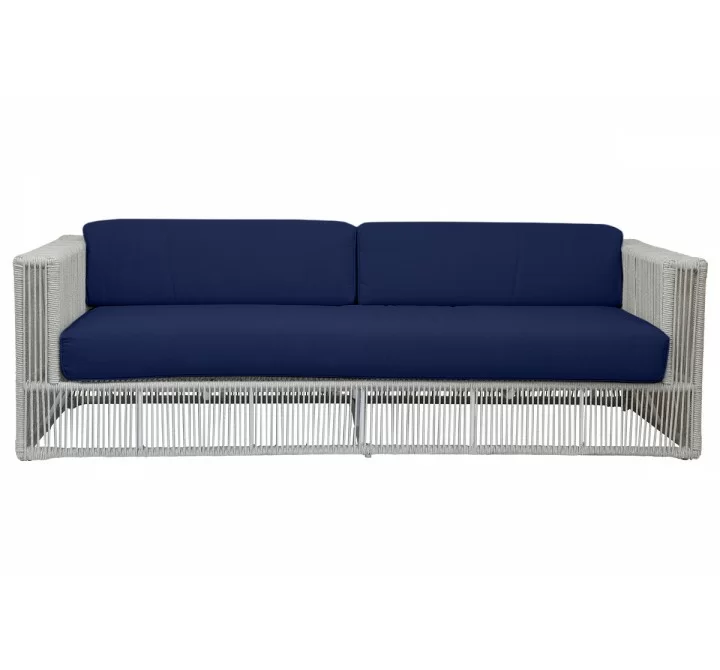 Miami Sofa in Echo Midnight w/ Self Welt - Front Angle