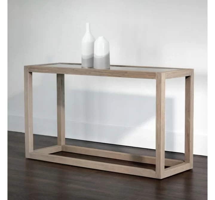 Sunpan Shepard Console Table - Lifestyle