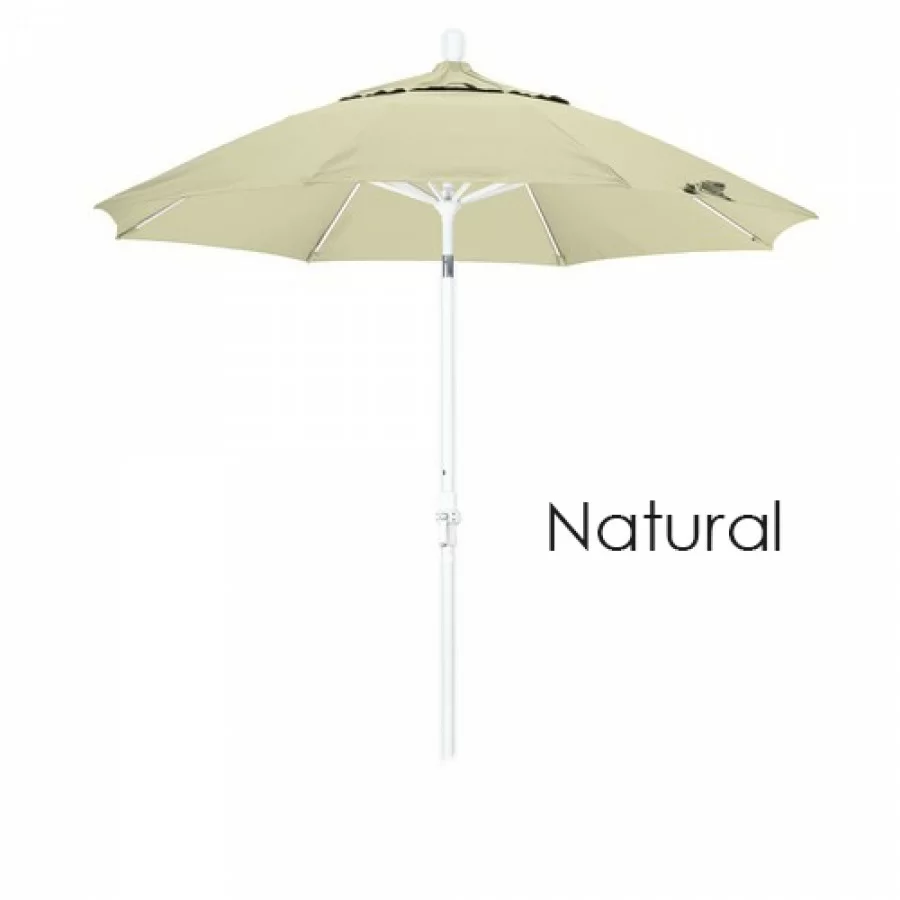 california umbrella patio umbrella gscuf 9' Round Aluminum Pole Fiberglass Rib Market Umbrella, Crank Lift, Collar Tilt, Bronze Pole, Sunbrella Forest Green : Clothing, Shoes & Jewelry ft fiberglass market umbrella with crank liftthe industry standard has been raised by this 9 California Umbrella 9 ft. Collar