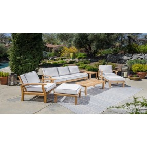 Tortuga Outdoor 6Pc Teak Sofa Set